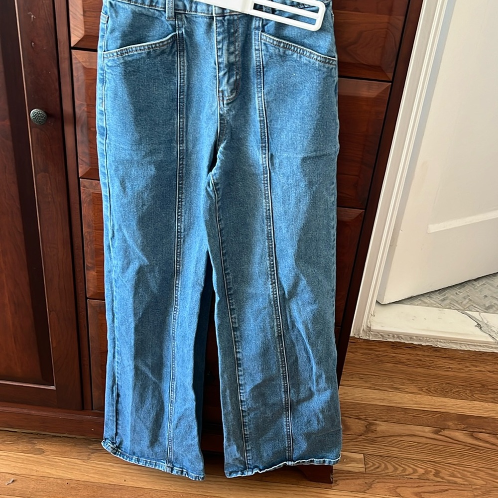 Object Collectors Item High Waisted wide legged Jeans size small